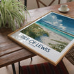 Isle Of Lewis Retro Travel Illustration