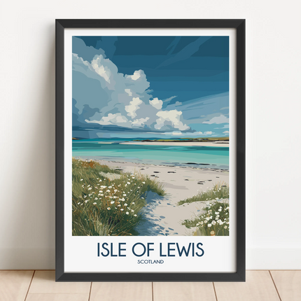 Isle Of Lewis Scenic Landscape Art