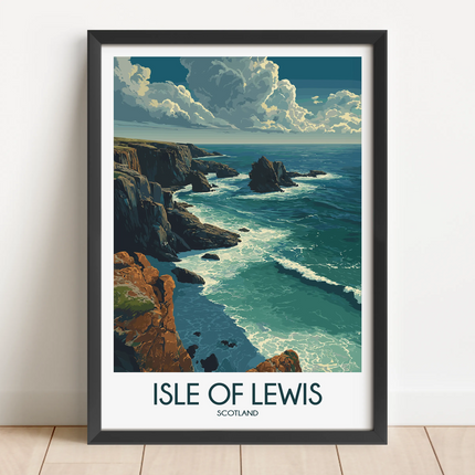 Isle Of Lewis Scenic Landscape Art