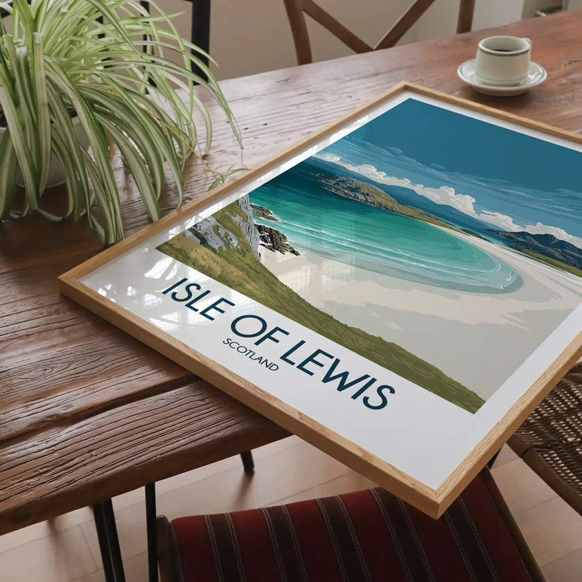 Isle Of Lewis Souvenir Poster Print