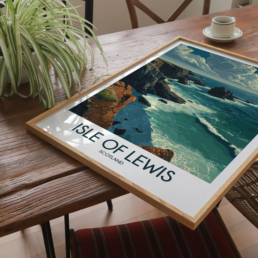 Isle Of Lewis Souvenir Poster Print