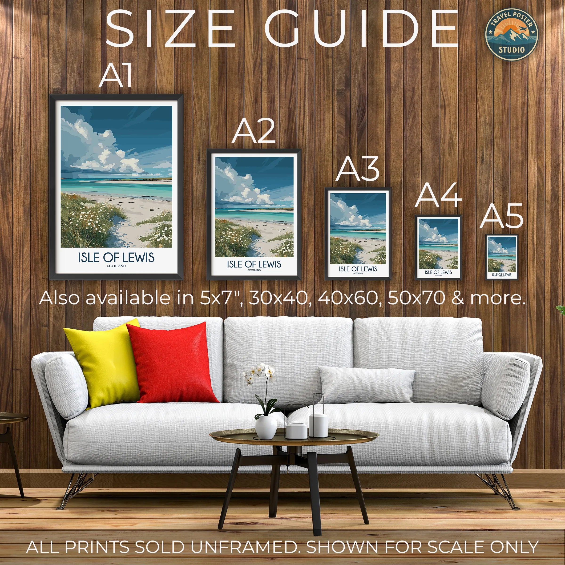 Isle Of Lewis Souvenir Poster Print