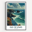 Isle Of Lewis Vintage Style Print