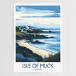 Isle Of Muck Scenic Landscape Art