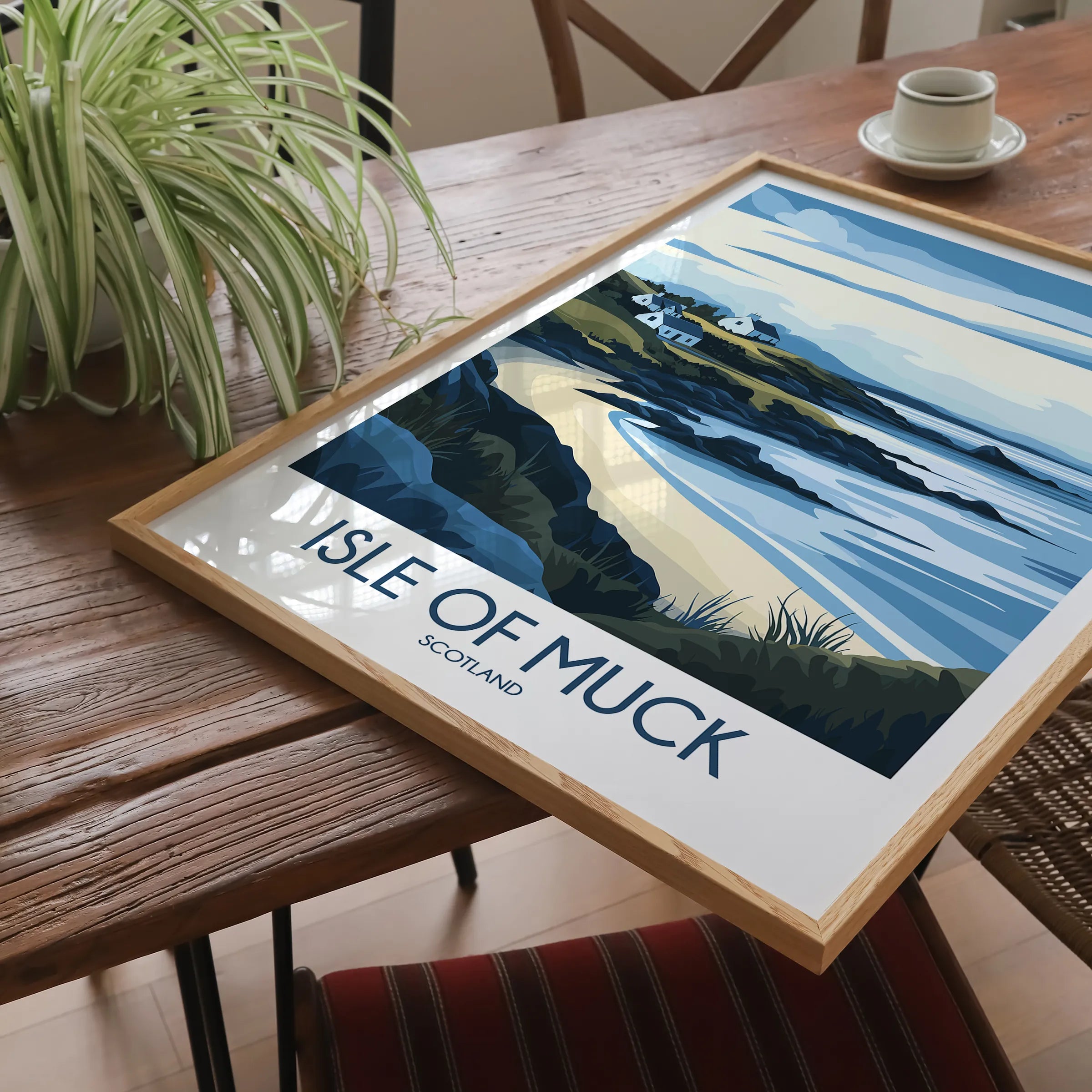 Isle Of Muck Travel Memory Gift