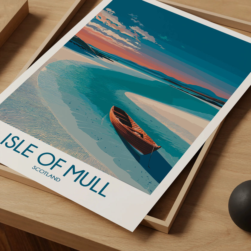Isle Of Mull Destination Art Gift