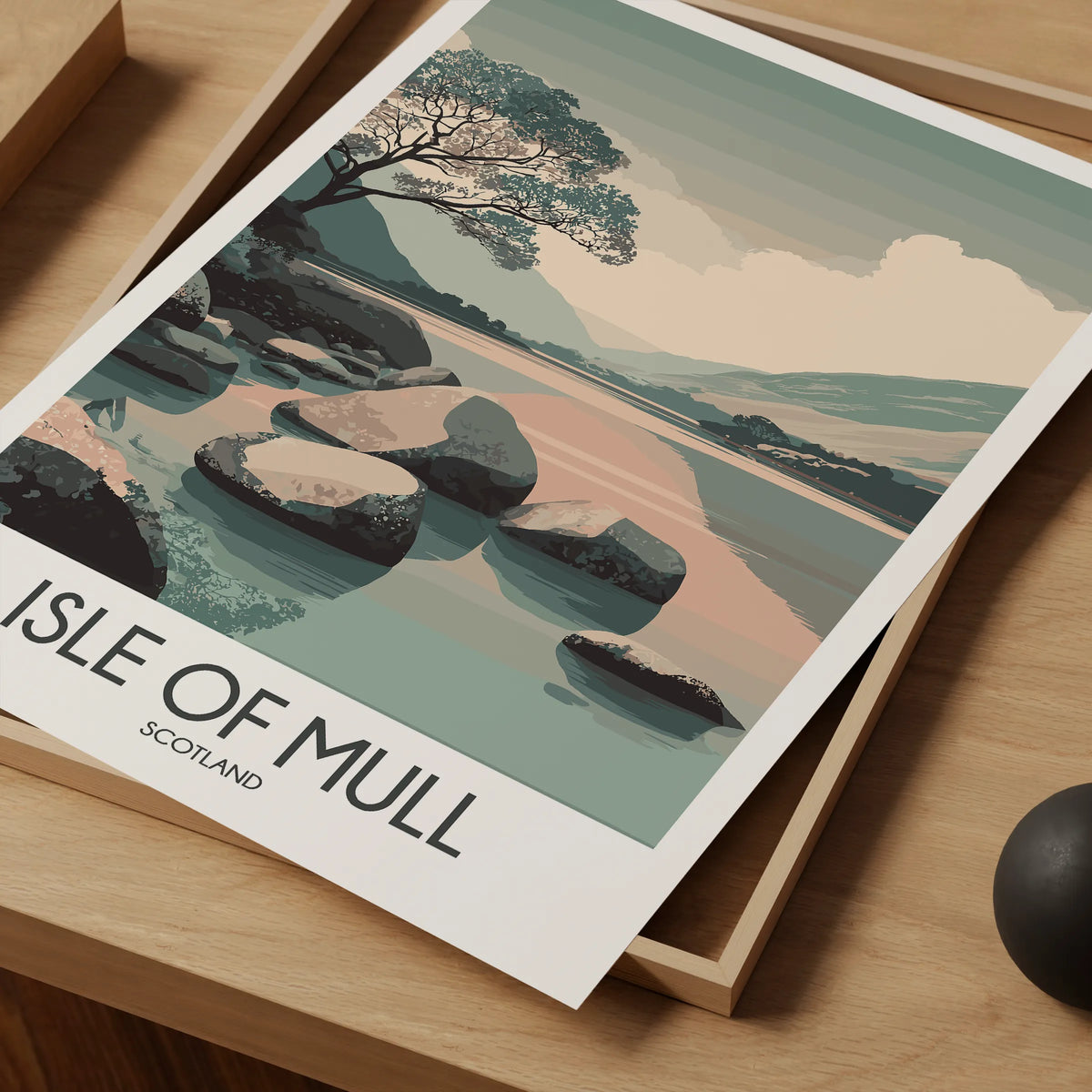 Isle Of Mull Destination Art Gift