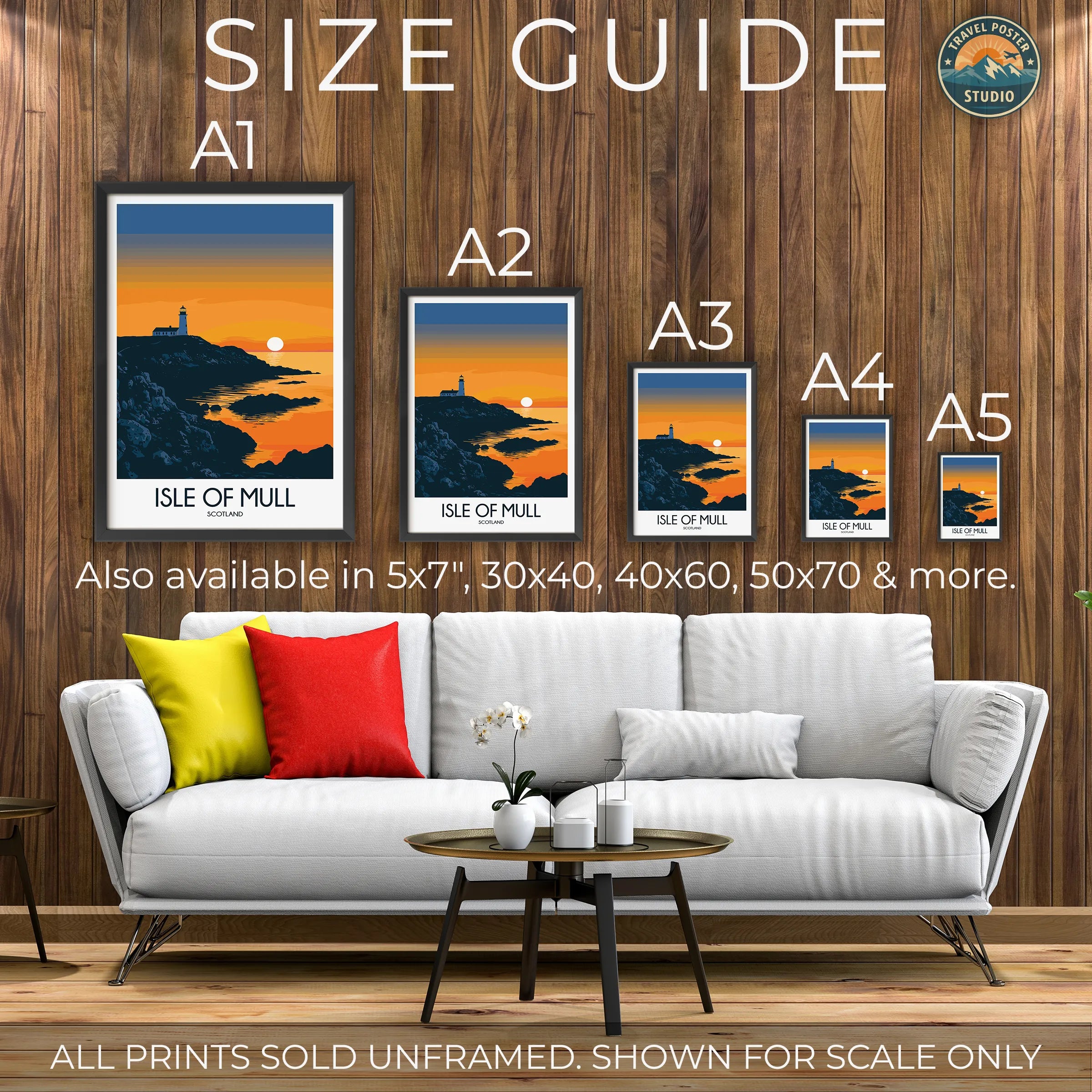 Isle Of Mull Destination Art Gift