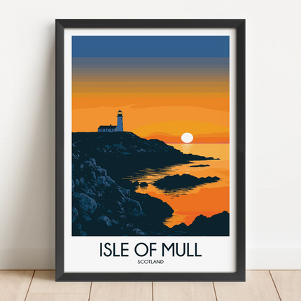 Isle Of Mull Minimalist Wall Art