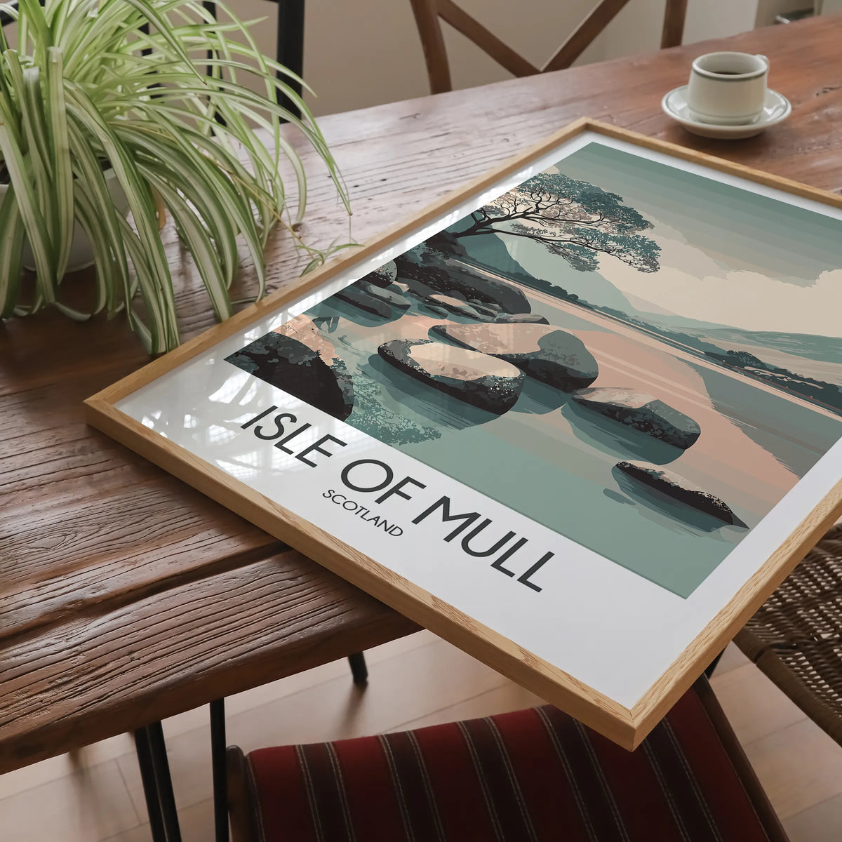 Isle Of Mull Modern Travel Poster
