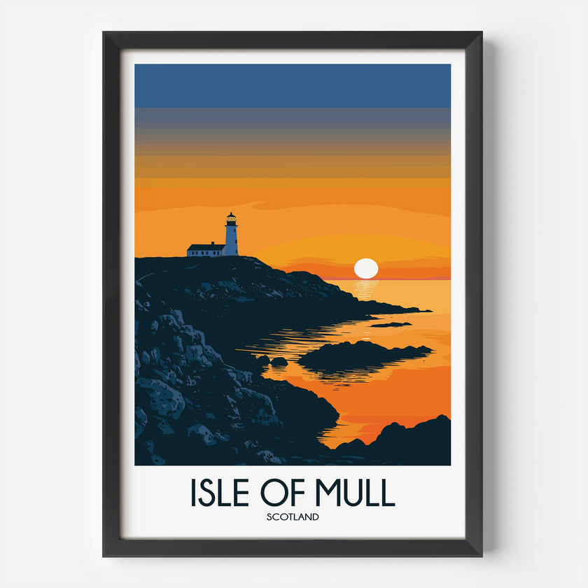 Isle Of Mull Travel Memory Gift