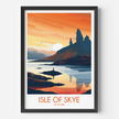 Isle Of Skye Destination Art Gift