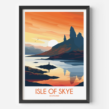 Isle Of Skye Destination Art Gift