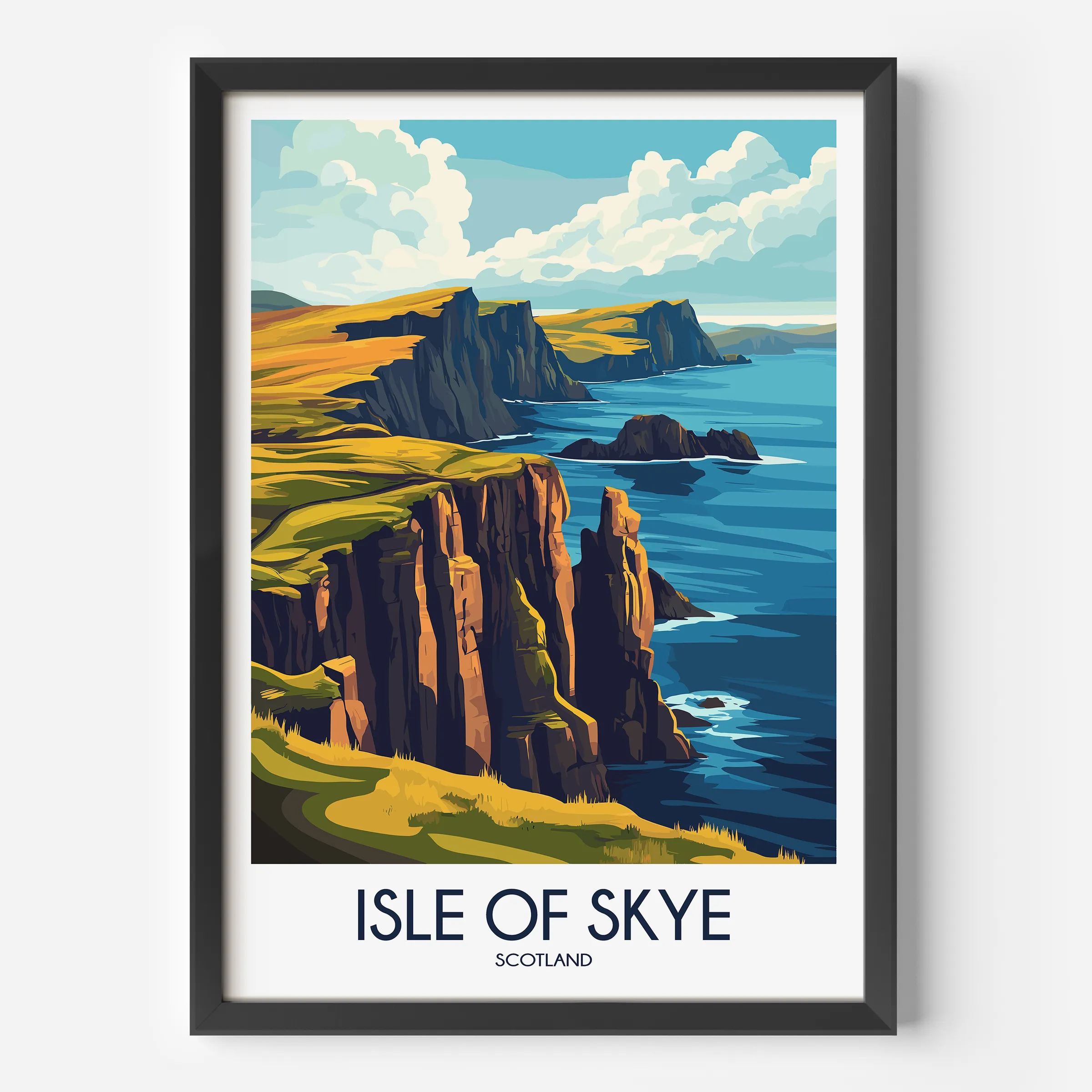 Isle Of Skye Destination Art Gift