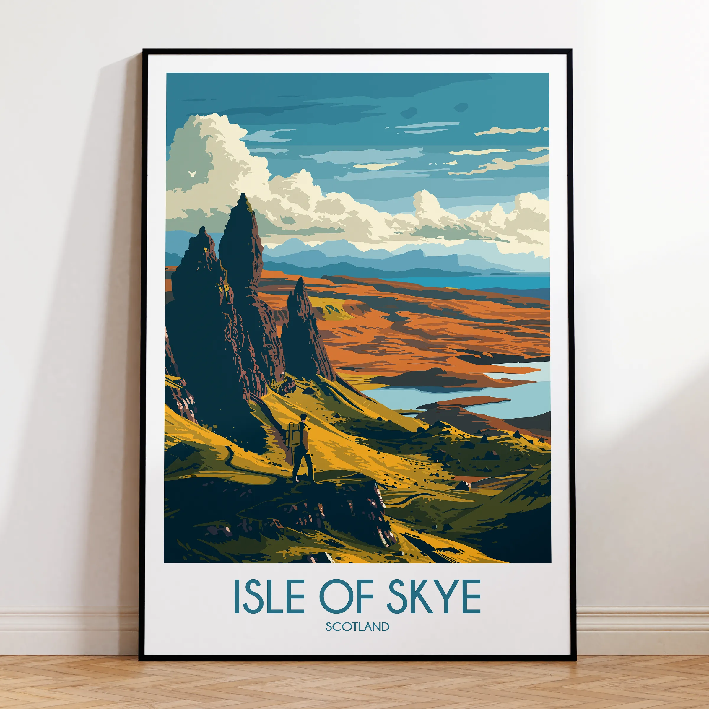 Isle Of Skye Destination Art Gift