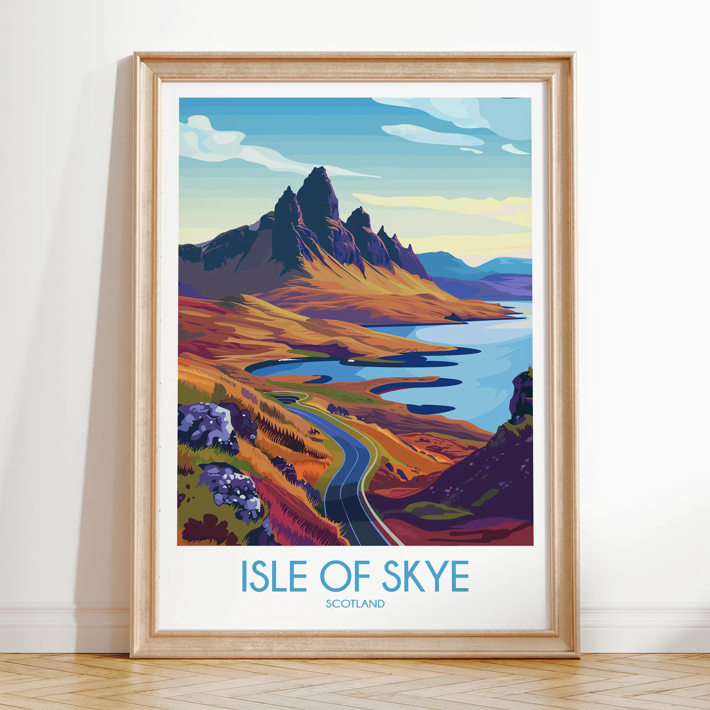 Isle Of Skye Minimalist Wall Art