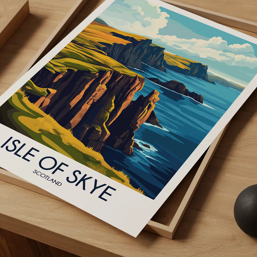Isle Of Skye Modern Travel Poster