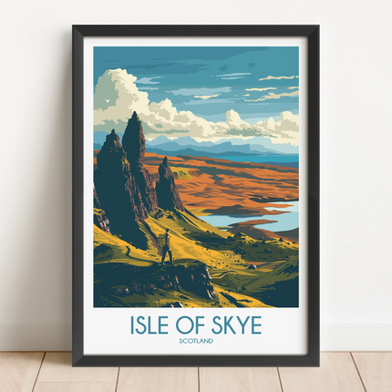Isle Of Skye Modern Travel Poster