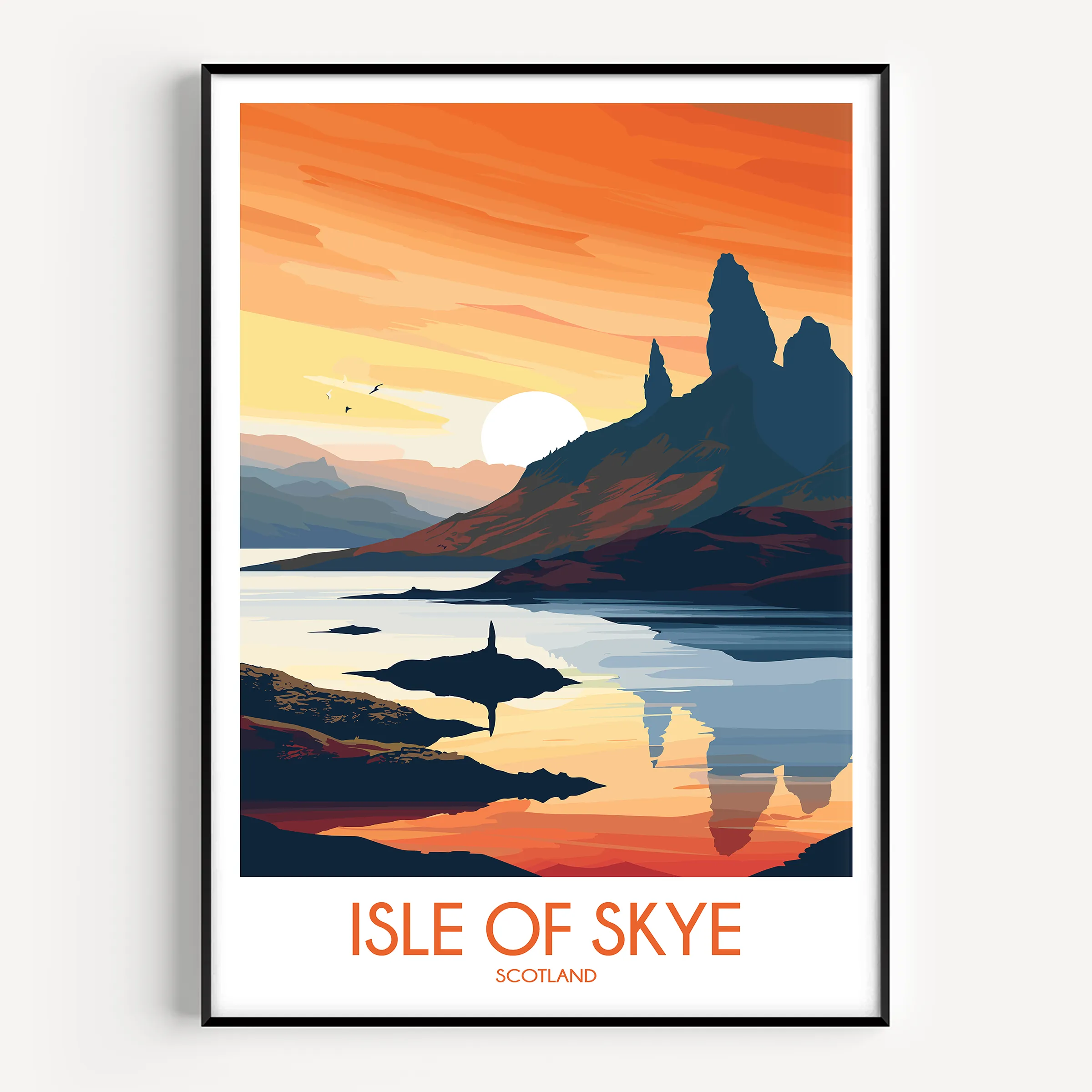 Isle Of Skye Modern Travel Poster