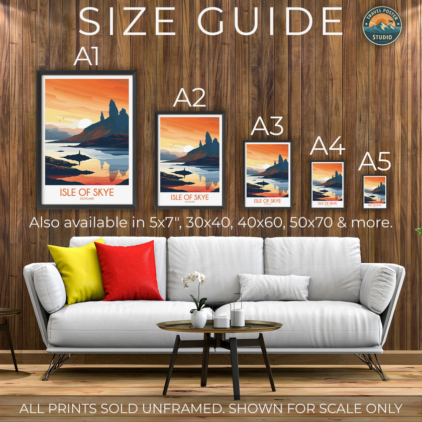 Isle Of Skye Scenic Landscape Art
