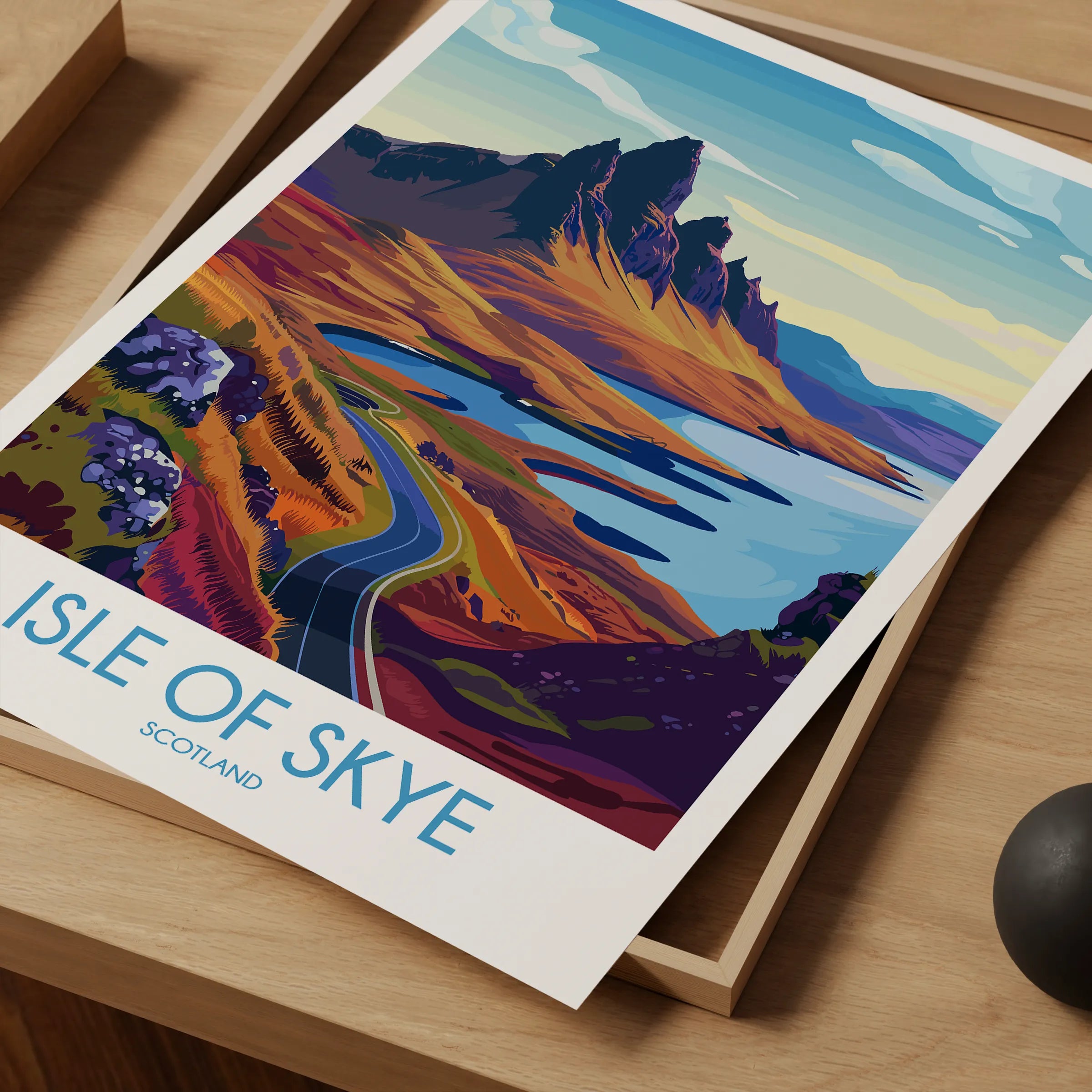 Isle Of Skye Souvenir Poster Print