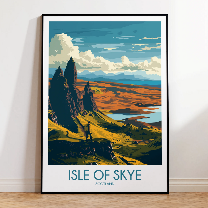 Isle Of Skye Souvenir Poster Print