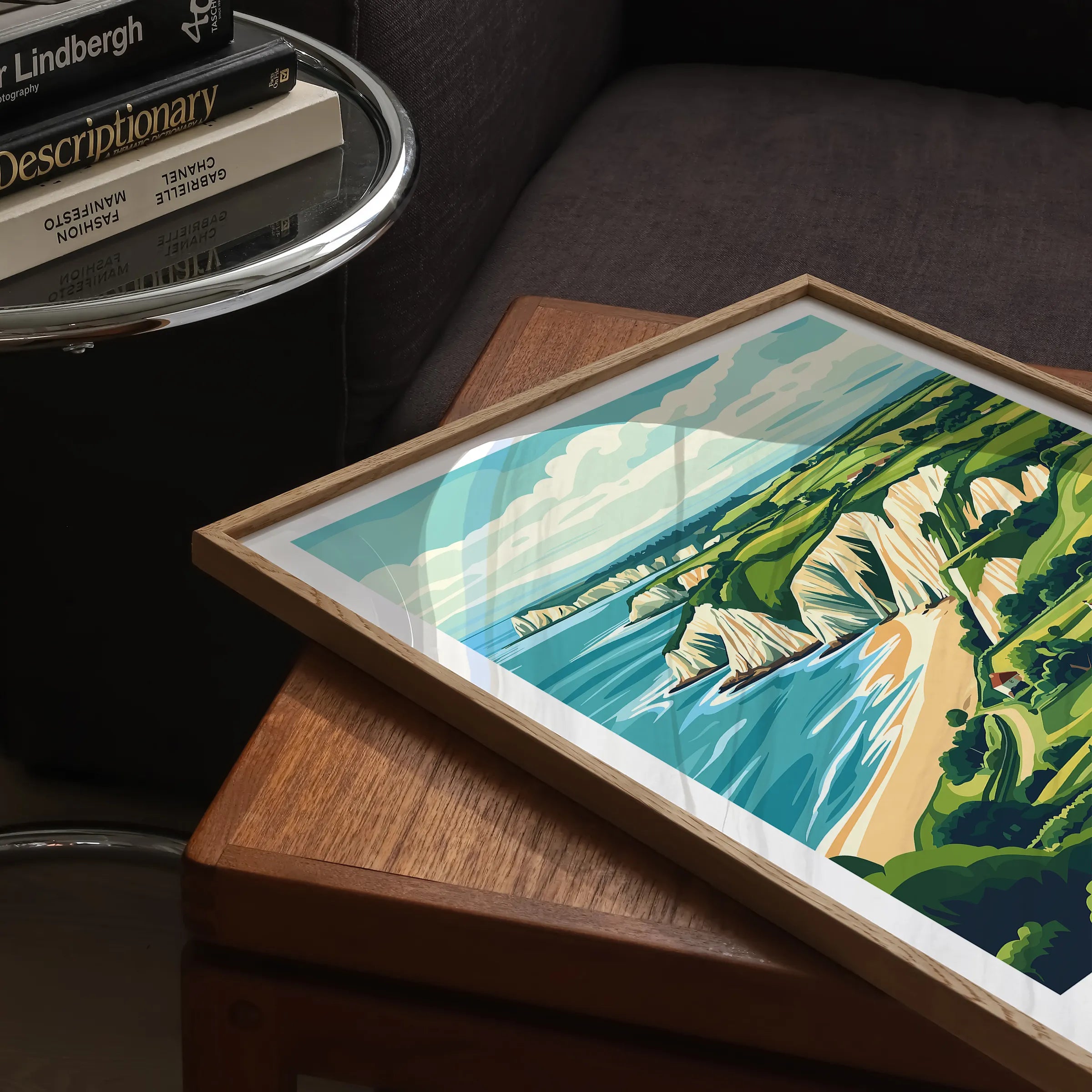 Isle Of Wight Destination Art Gift