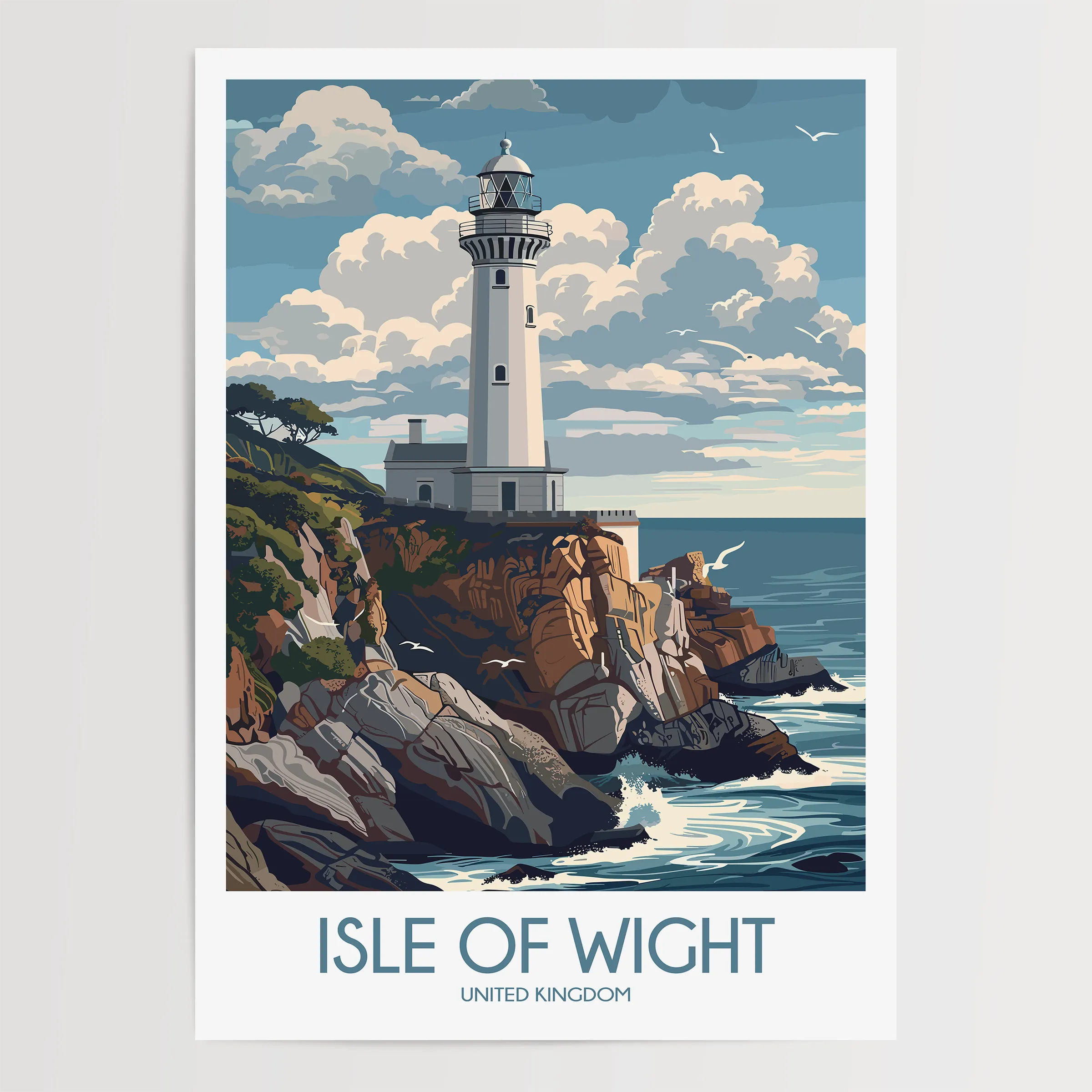 Isle Of Wight Gallery Quality Print
