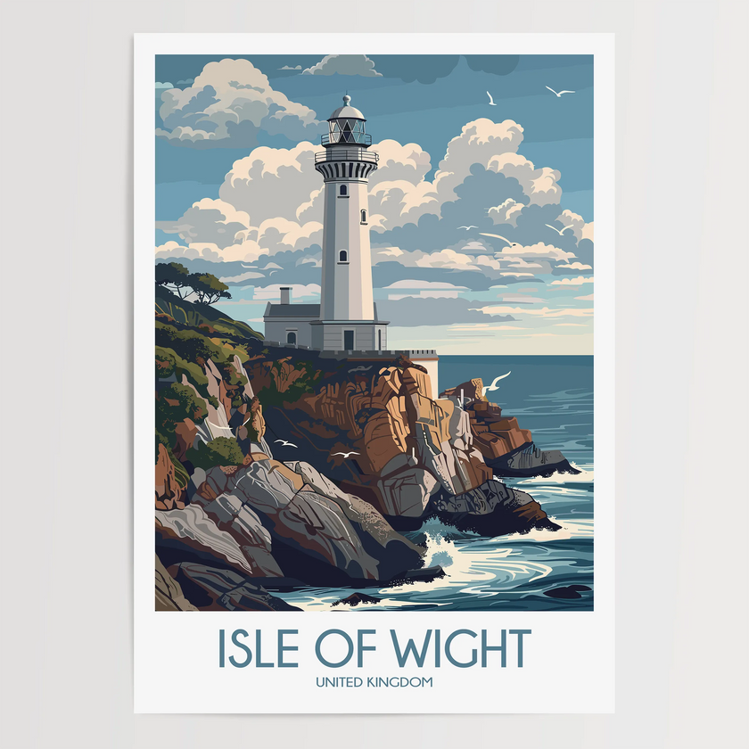 Isle Of Wight Gallery Quality Print