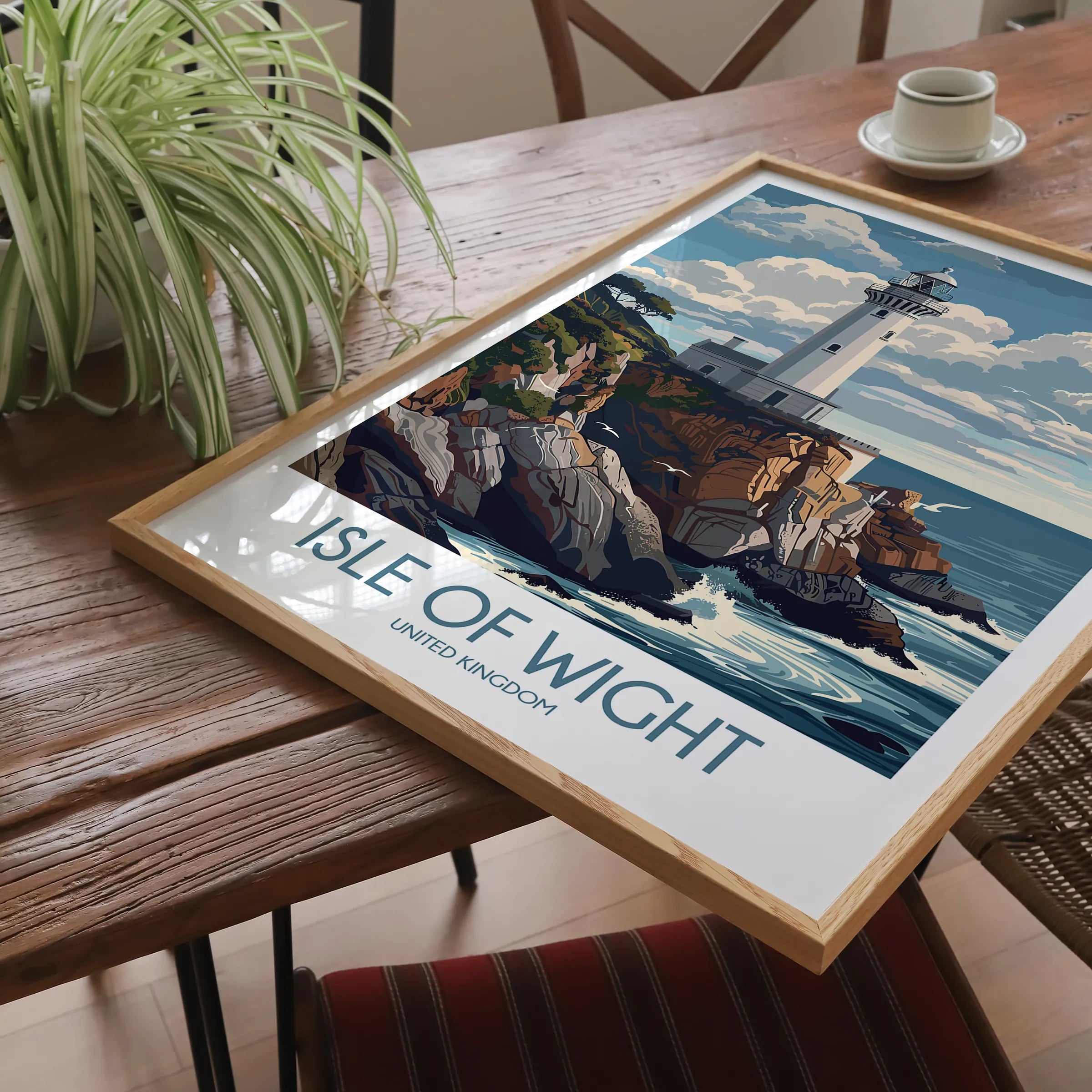 Isle Of Wight Minimalist Wall Art