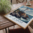 Isle Of Wight Minimalist Wall Art