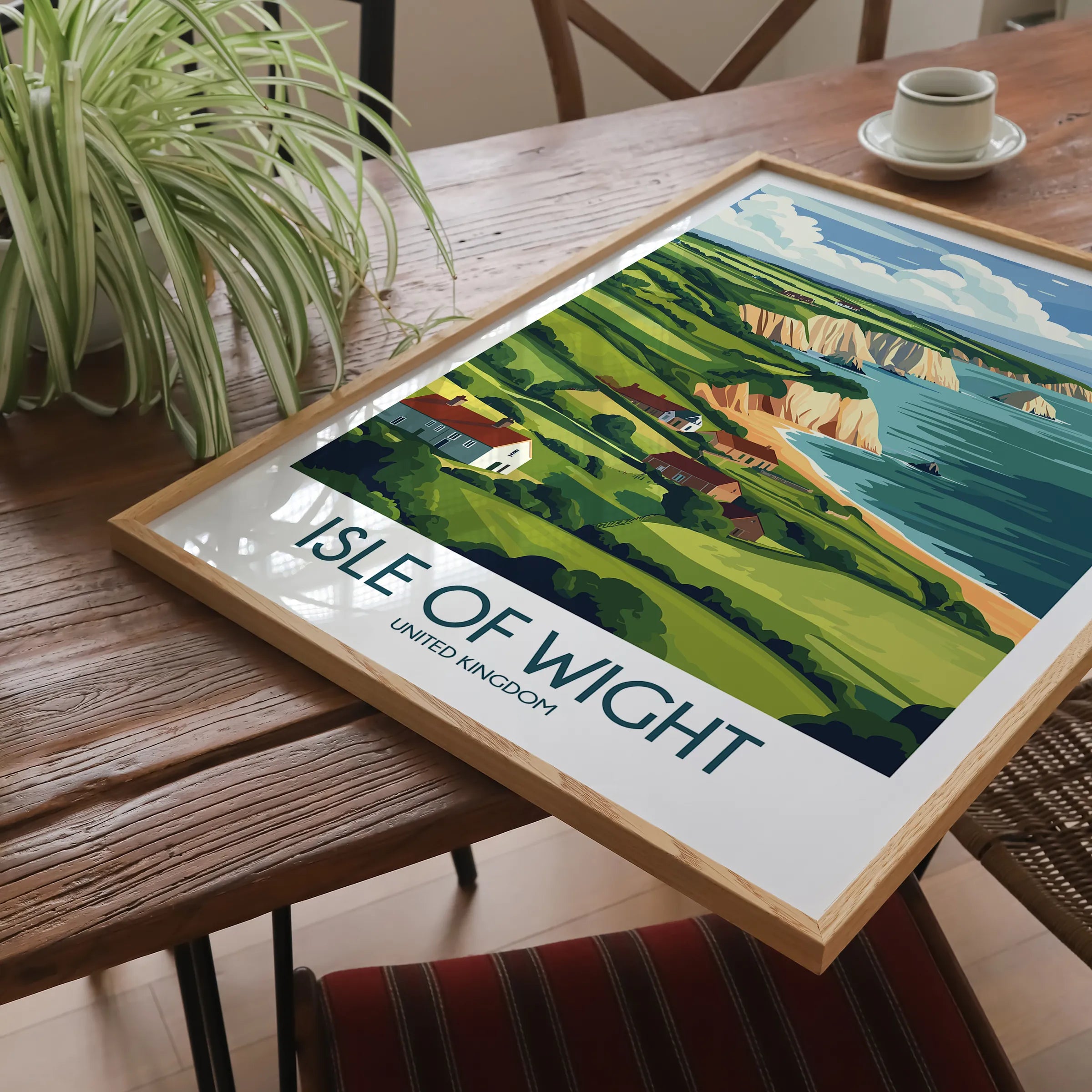 Isle Of Wight Minimalist Wall Art