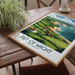 Isle Of Wight Minimalist Wall Art