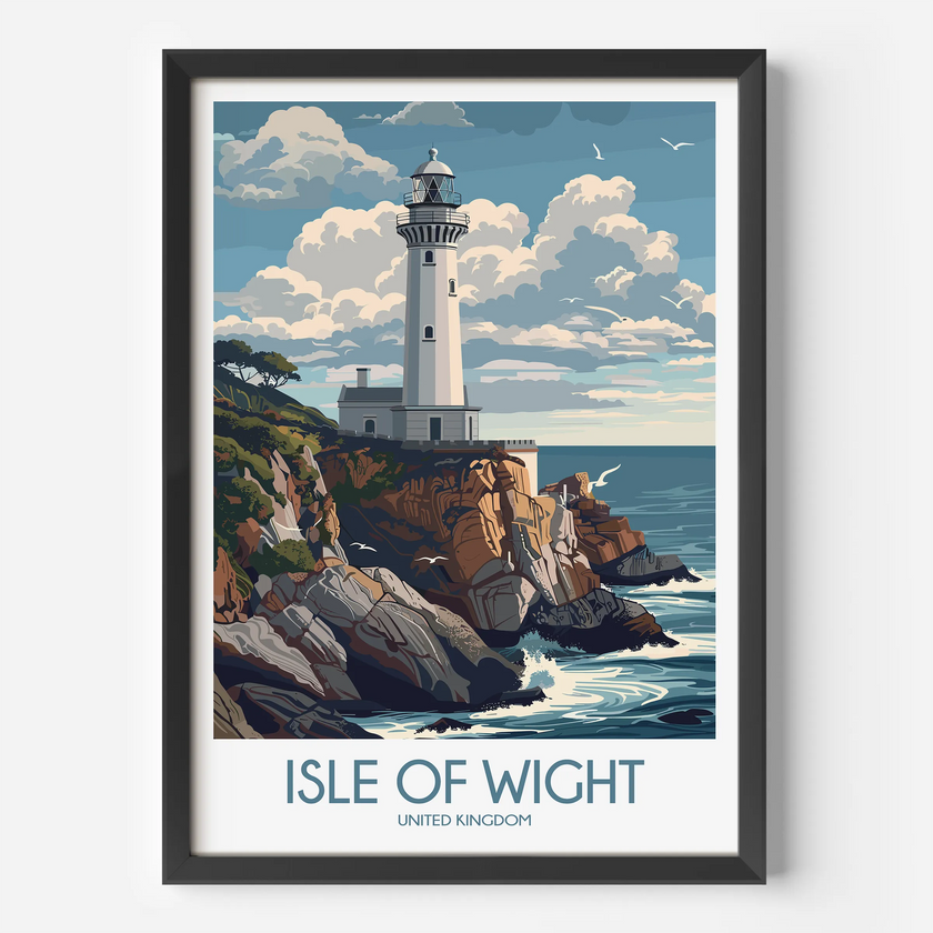 Isle Of Wight Travel Memory Gift