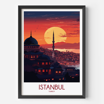 Istanbul Destination Art Gift