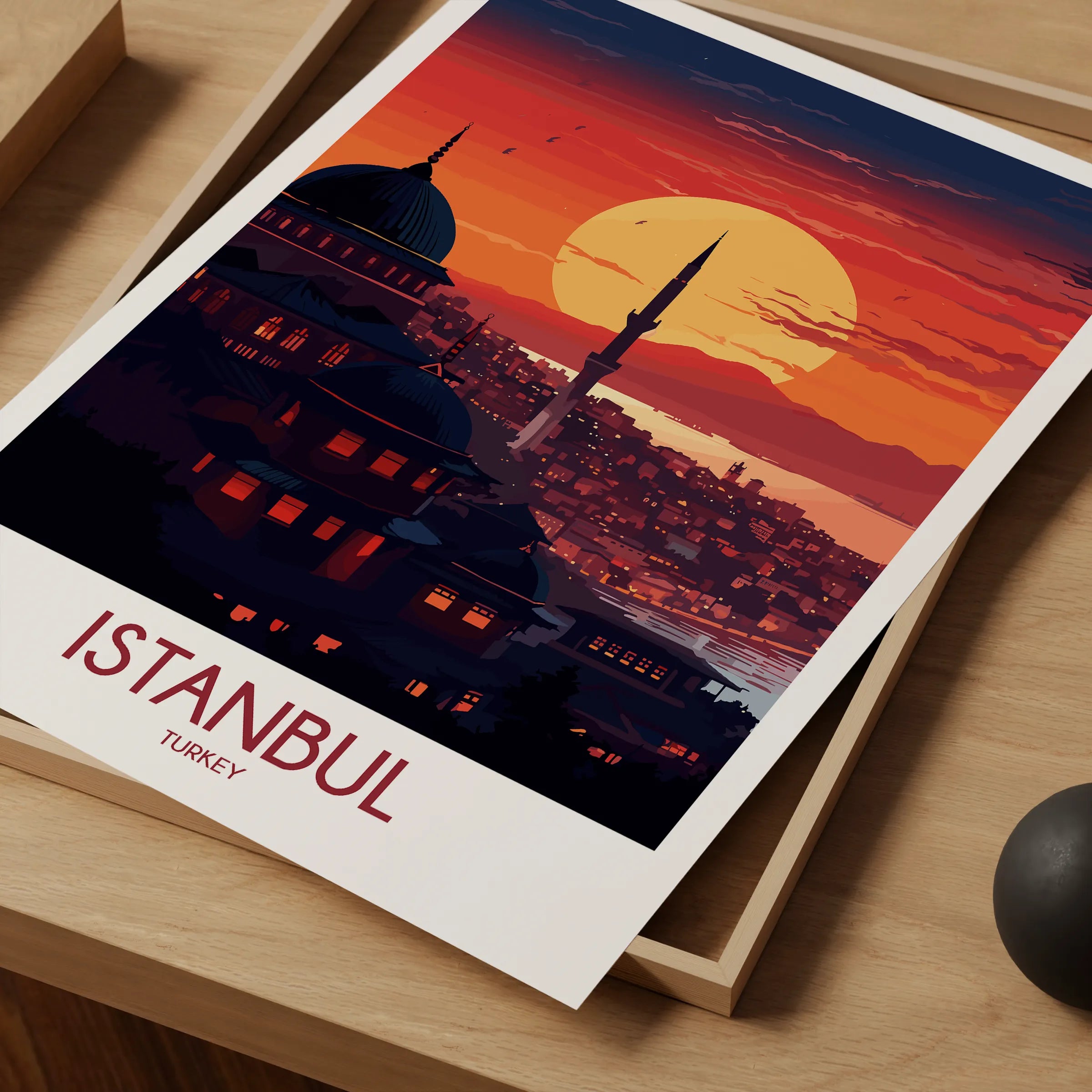 Istanbul Minimalist Wall Art