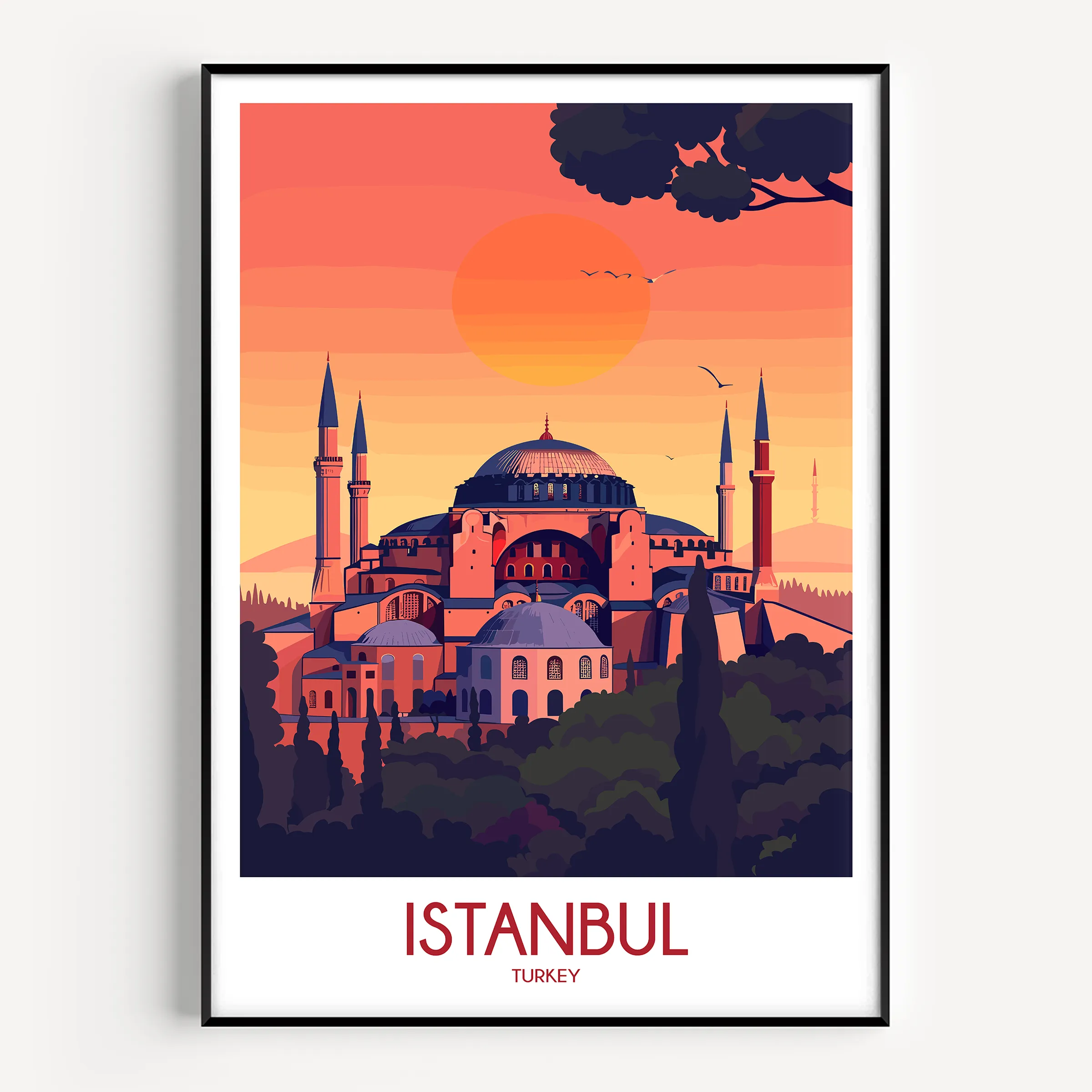 Istanbul Souvenir Poster Print