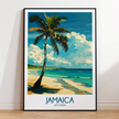 Jamaica Minimalist Wall Art