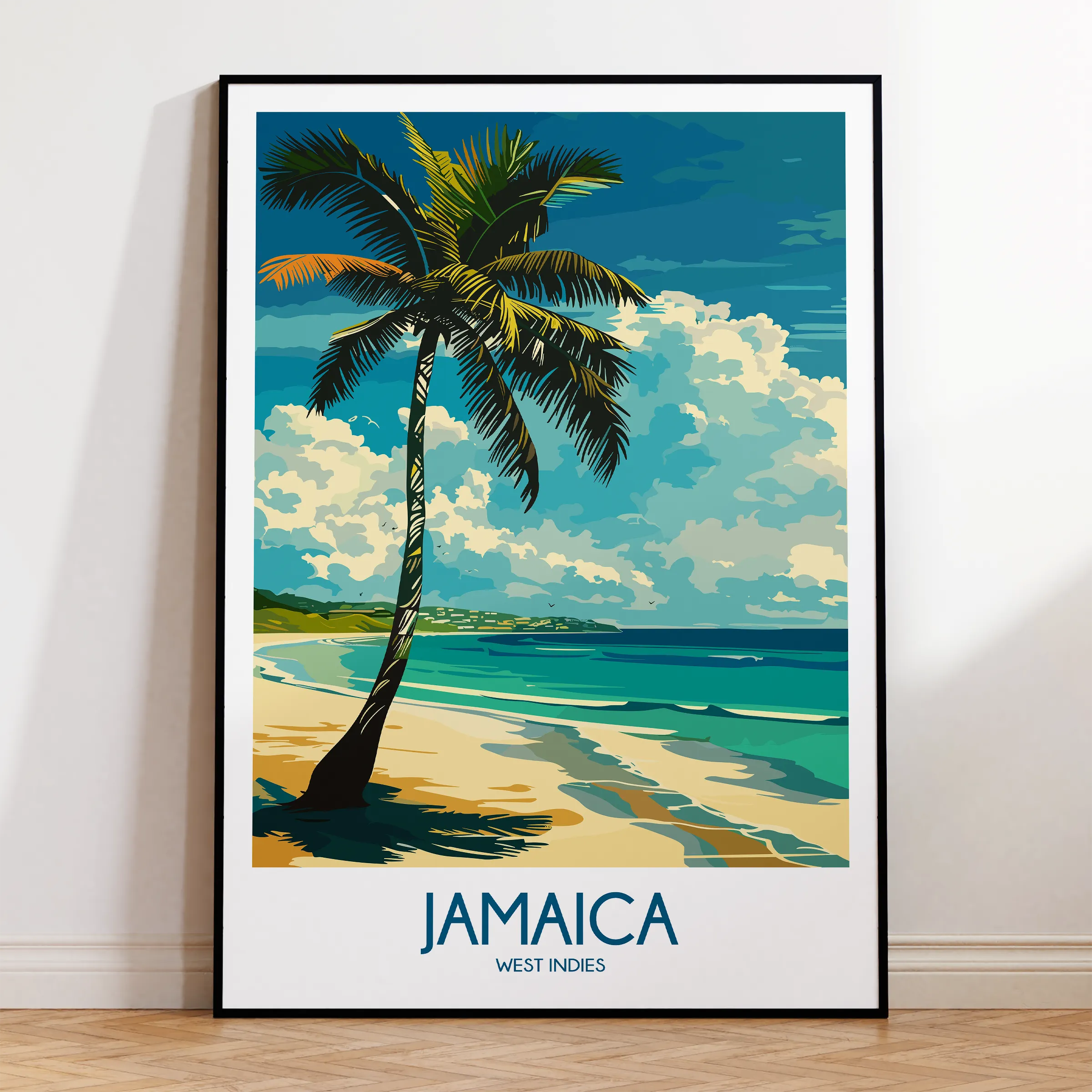 Jamaica Vintage Style Print