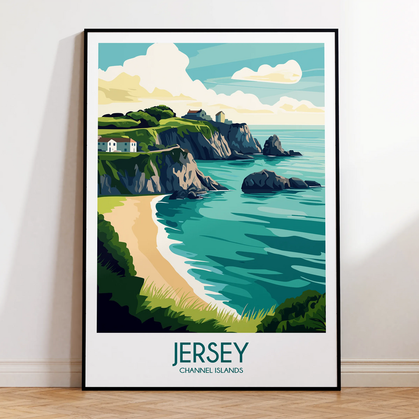 Jersey Destination Art Gift