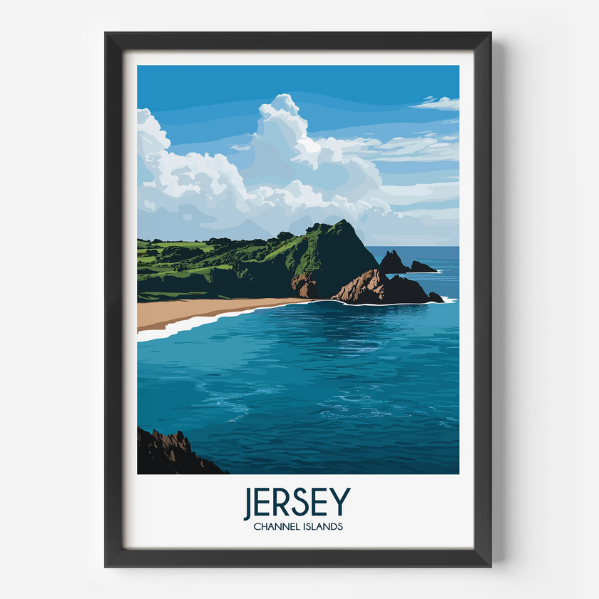 Jersey Minimalist Wall Art