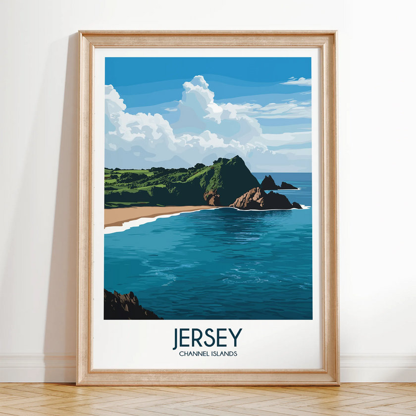 Jersey Scenic Landscape Art