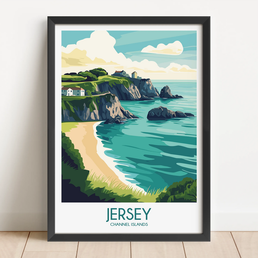 Jersey Scenic Landscape Art