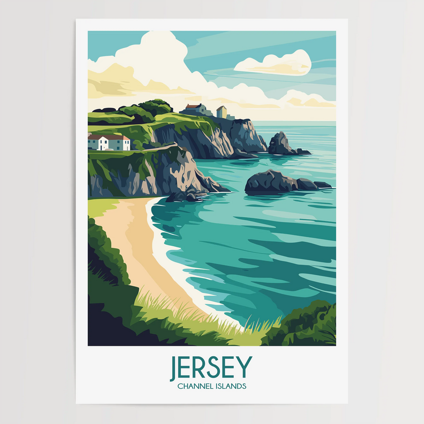 Jersey Travel Memory Gift