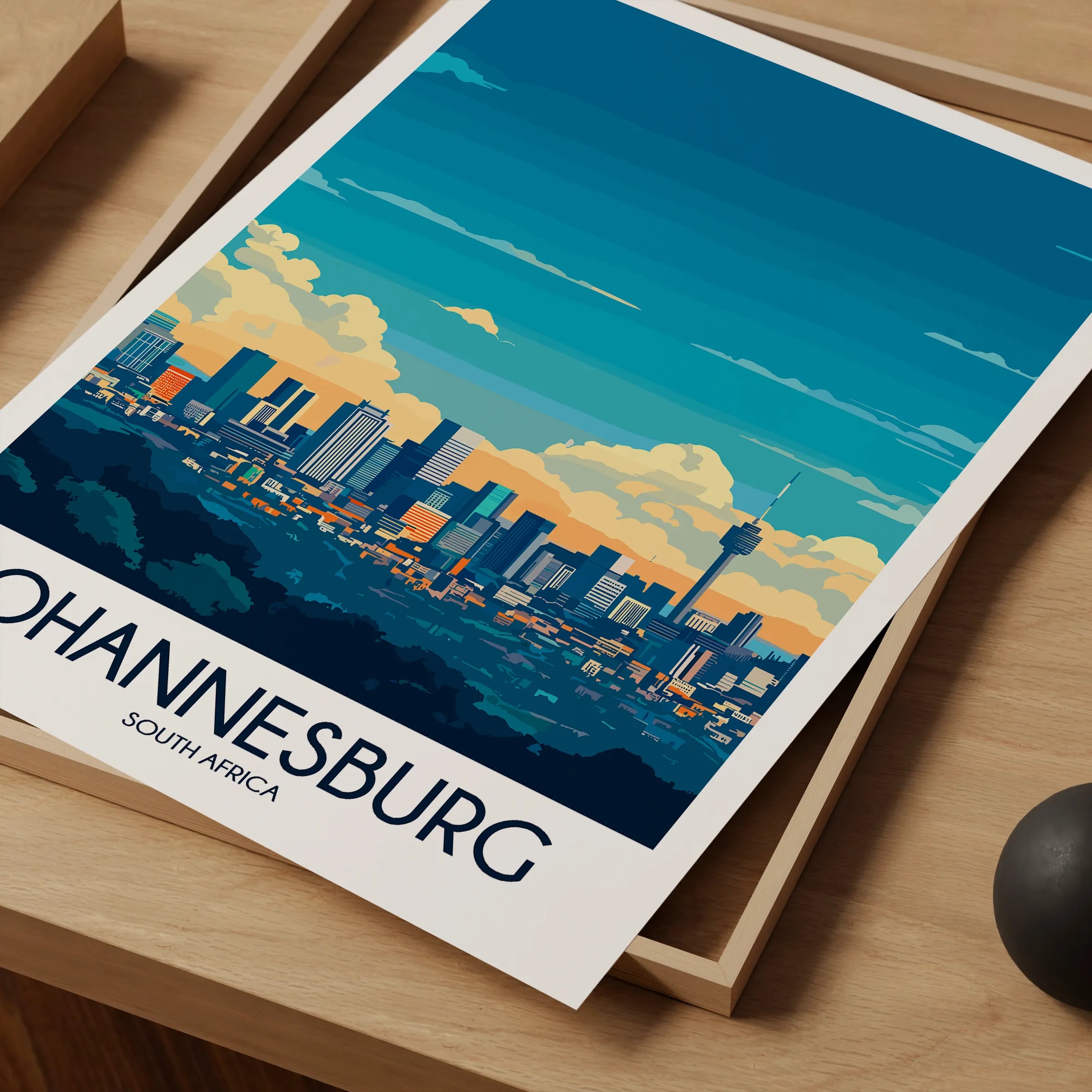 Johannesburg Minimalist Wall Art