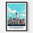 Johannesburg Minimalist Wall Art