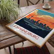 Johannesburg Retro Travel Illustration