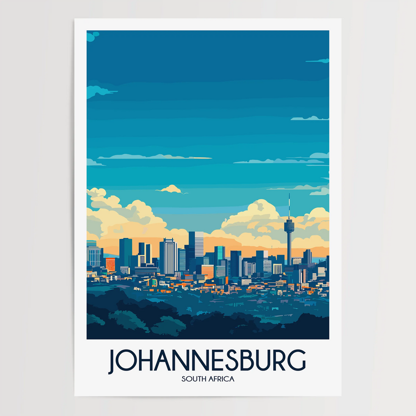 Johannesburg Scenic Landscape Art