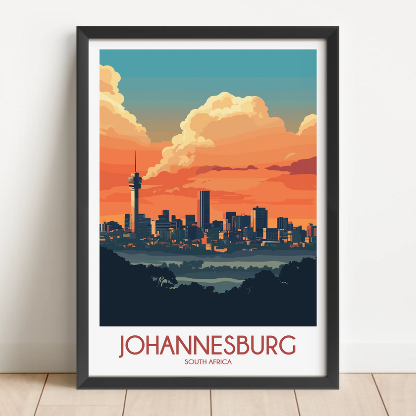 Johannesburg Scenic Landscape Art