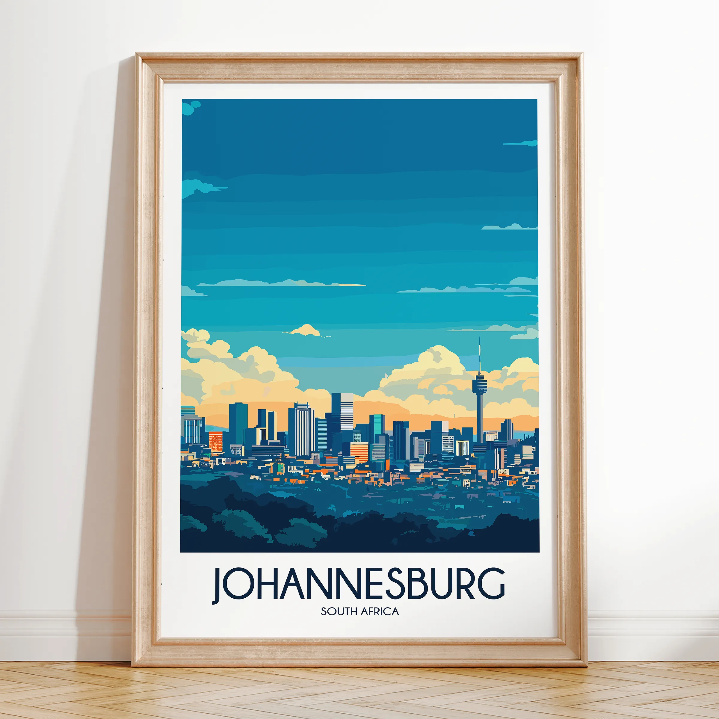 Johannesburg Travel Memory Gift